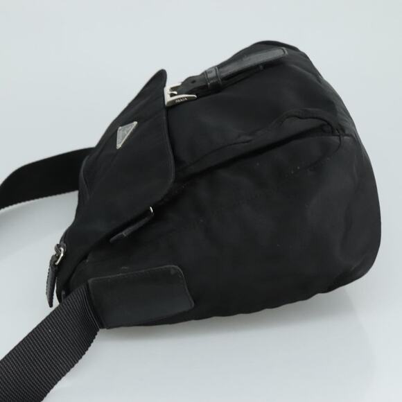 PRADA Shoulder Bag Nylon Black - Picture 5 of 13